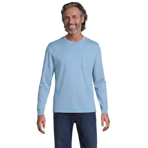 Men's Super-T Long Sleeve T-Shirt with Pocket