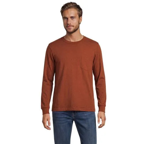 Men's Super-T Long Sleeve T-Shirt with Pocket