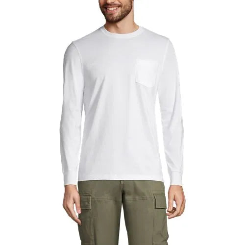 Men's Super-T Long Sleeve T-Shirt with Pocket