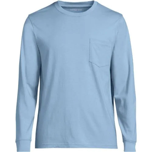 Men's Super-T Long Sleeve T-Shirt with Pocket