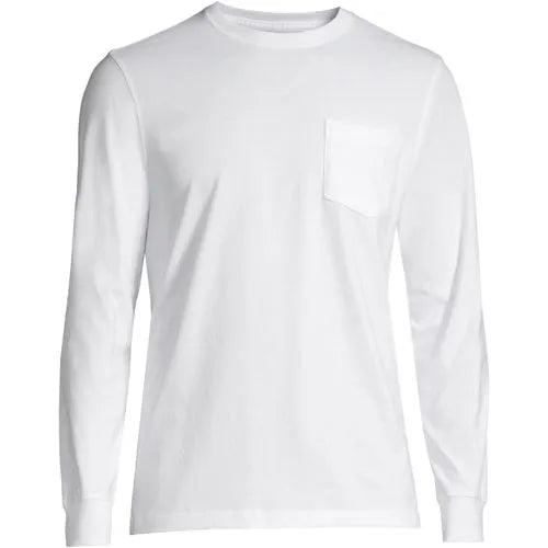 Men's Super-T Long Sleeve T-Shirt with Pocket