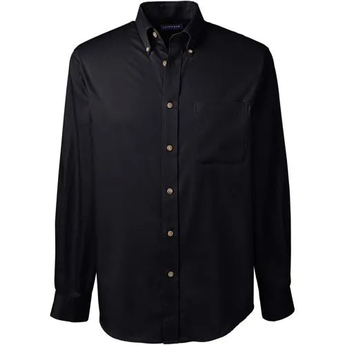 School Uniform Men's Long Sleeve Performance Twill Shirt