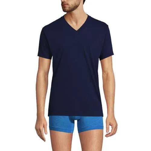 Men's V-neck Undershirt 3 Pack