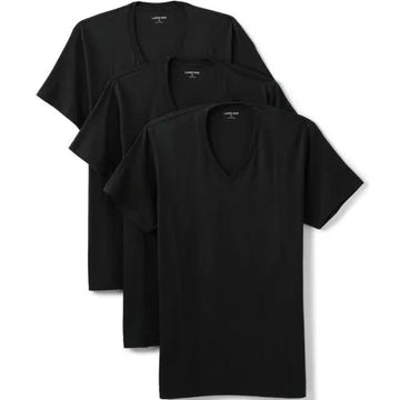 Men's V-neck Undershirt 3 Pack