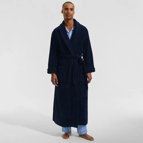 Men's Full Length Turkish Terry Robe