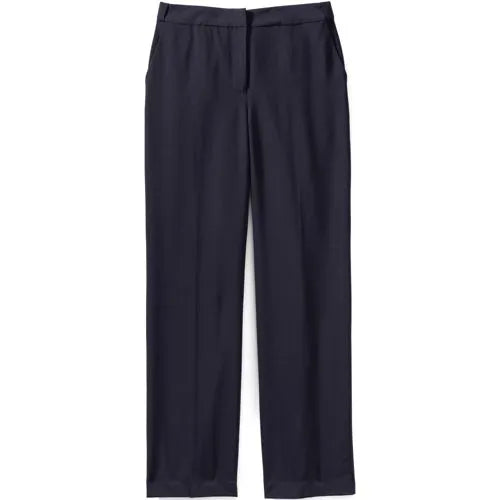School Uniform Women's Plus Size Washable Wool Plain Comfort Trousers