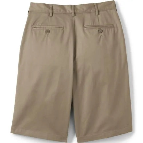 Men's 11" Plain Front Blend Chino Shorts