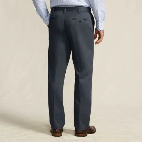 No Iron Comfort Waist Traditional Fit Chino Pant