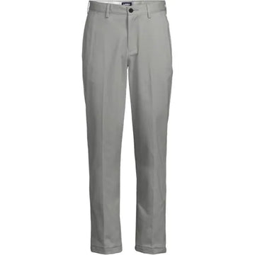 Men's No Iron Traditional Fit Plain Front Chino Pant