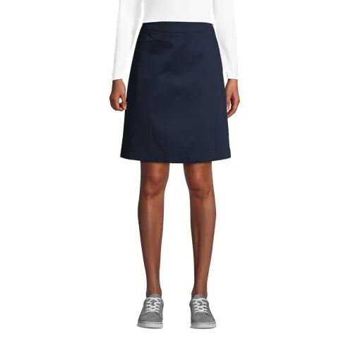 Women's Blend Chino Skort Above Knee