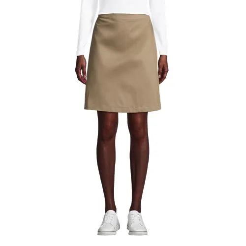Women's Blend Chino Skort Above Knee