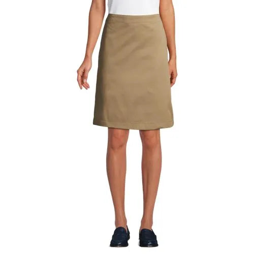 Women's Blend Chino Skort Top of Knee