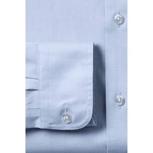 Men's Long Sleeve No Iron Pinpoint Dress Shirt