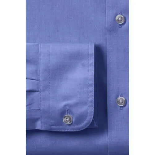 Men's Long Sleeve No Iron Pinpoint Dress Shirt