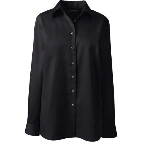 School Uniform Women's Long Sleeve Performance Twill Shirt