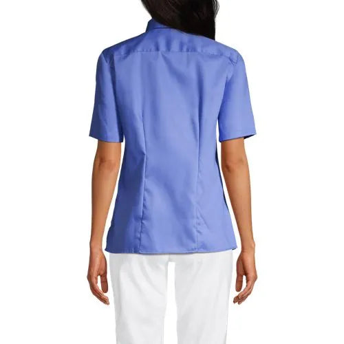 School Uniform Women's Short Sleeve Performance Twill Shirt