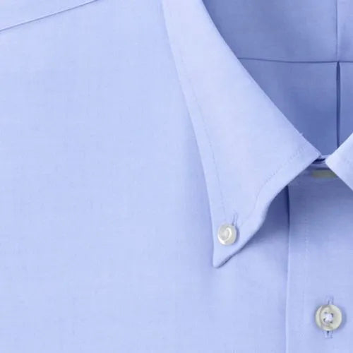 Men's Tailored Long Sleeve No Iron Buttondown Pinpoint Shirt