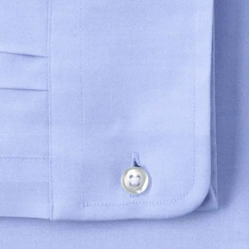 Men's Tailored Long Sleeve No Iron Buttondown Pinpoint Shirt