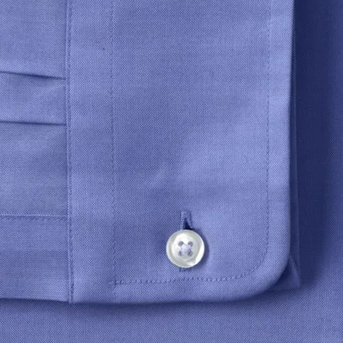 Men's Tailored Long Sleeve No Iron Buttondown Pinpoint Shirt