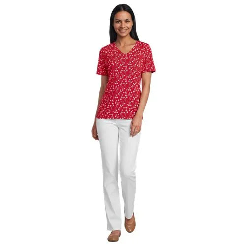 Supima Cotton V-neck T-Shirt