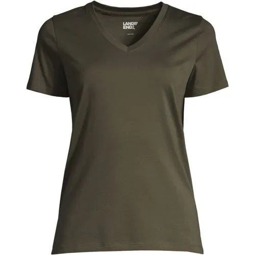 Supima Cotton V-neck T-Shirt