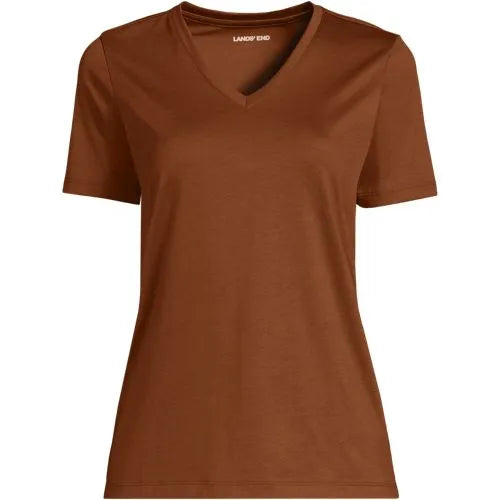 Supima Cotton V-neck T-Shirt