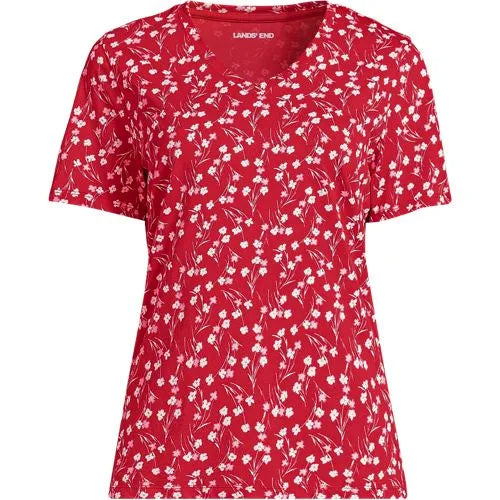 Supima Cotton V-neck T-Shirt
