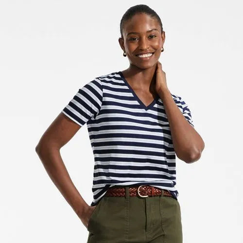 Supima Cotton V-neck T-Shirt