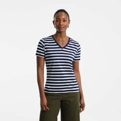 Supima Cotton V-neck T-Shirt