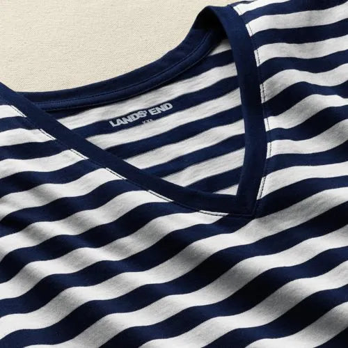 Supima Cotton V-neck T-Shirt