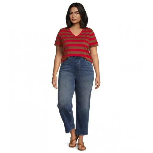 Supima Cotton V-neck T-Shirt