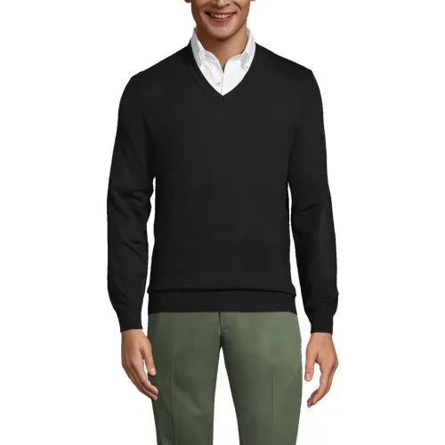 Men's Performance V-neck Sweater