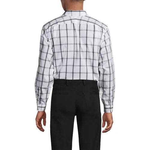 Men's Long Sleeve Buttondown No Iron Broadcloth Shirt