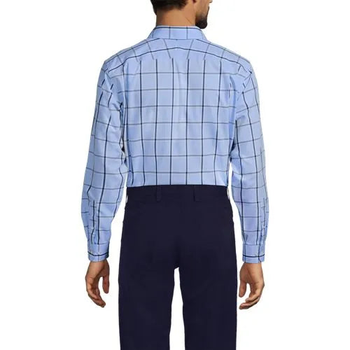 Men's Long Sleeve Buttondown No Iron Broadcloth Shirt