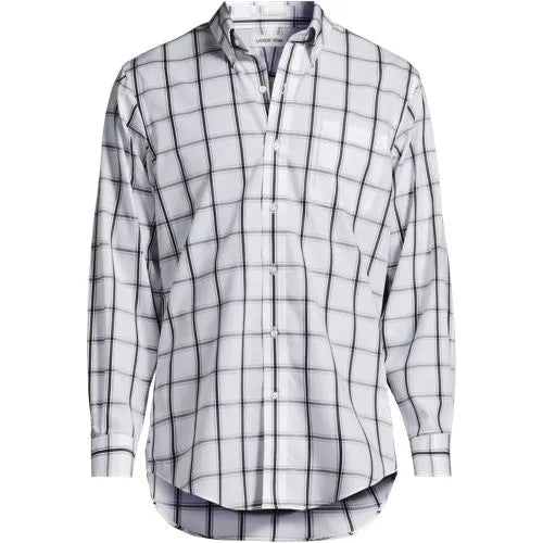 Men's Long Sleeve Buttondown No Iron Broadcloth Shirt