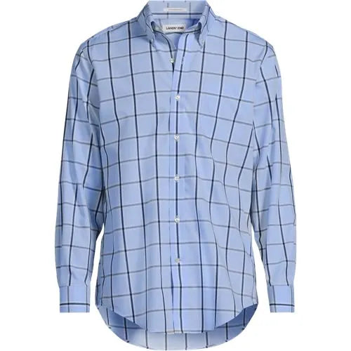 Men's Long Sleeve Buttondown No Iron Broadcloth Shirt