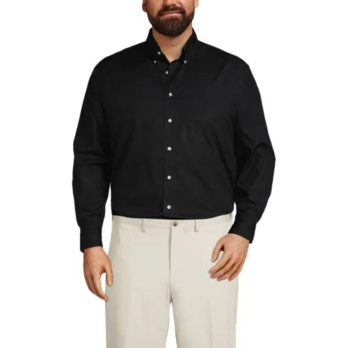 Men's Long Sleeve Buttondown No Iron Broadcloth Shirt