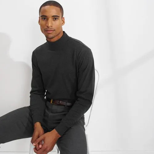 Men's Super-T Mock Turtleneck