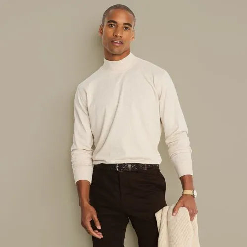 Men's Super-T Mock Turtleneck
