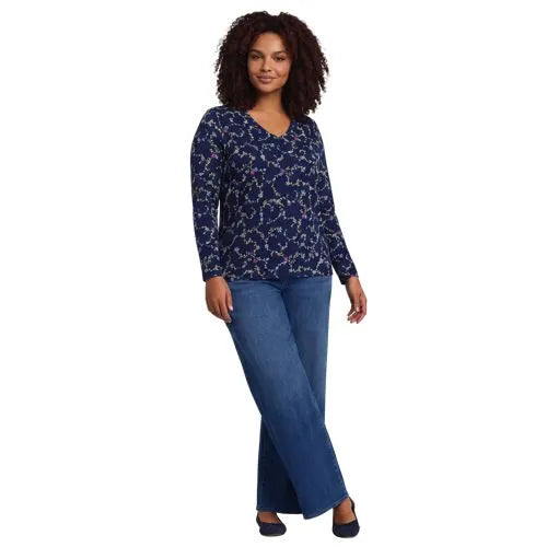 Supima Cotton Long Sleeve V-Neck T-Shirt
