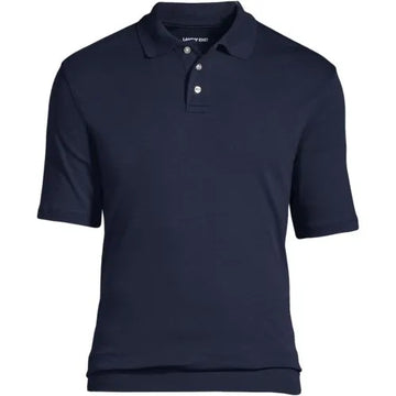 Men's Short Sleeve Banded Bottom Polo Shirt