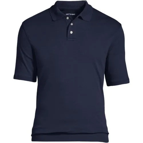 Men's Short Sleeve Banded Bottom Polo Shirt