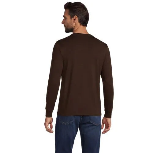 Men's Super-T Long Sleeve Henley Shirt