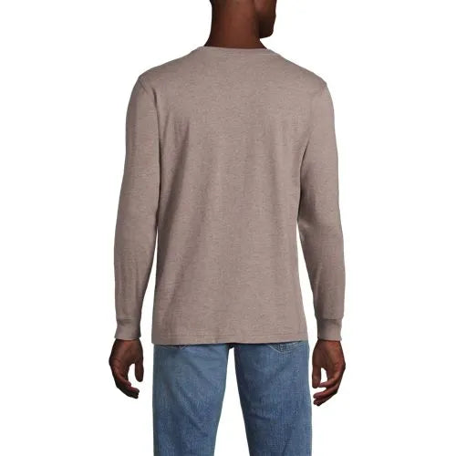 Men's Super-T Long Sleeve Henley Shirt