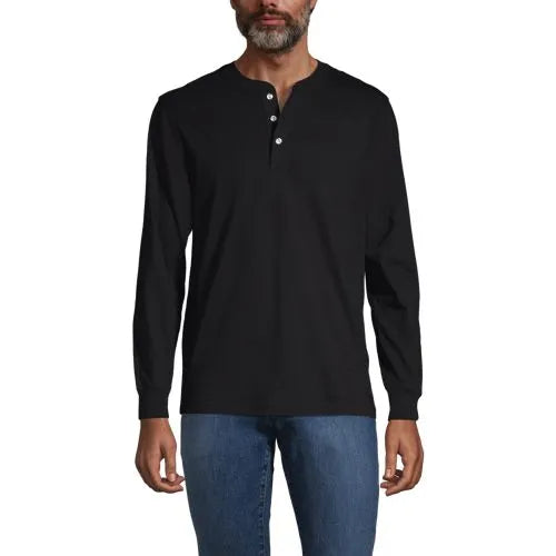 Men's Super-T Long Sleeve Henley Shirt