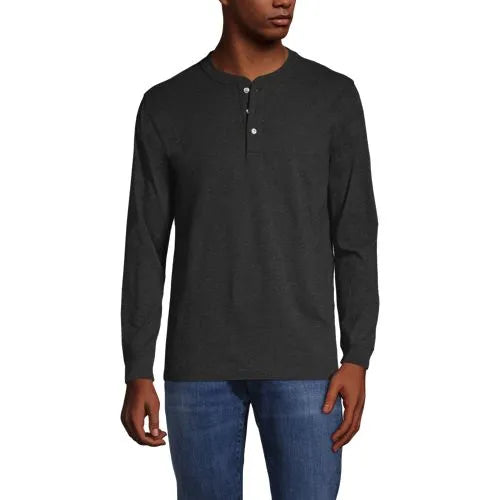 Men's Super-T Long Sleeve Henley Shirt