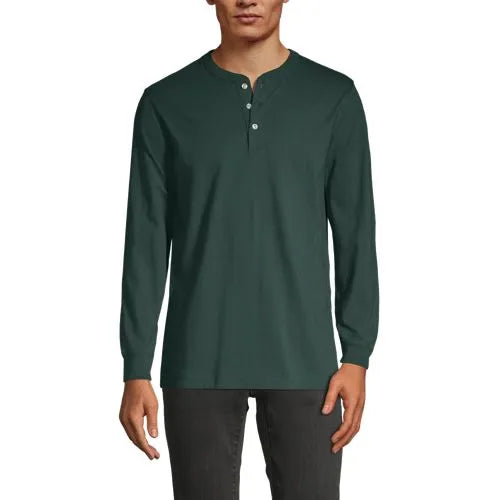 Men's Super-T Long Sleeve Henley Shirt