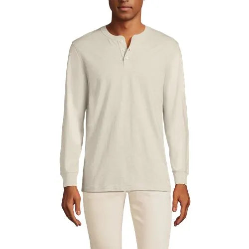Men's Super-T Long Sleeve Henley Shirt