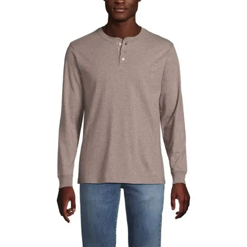 Men's Super-T Long Sleeve Henley Shirt