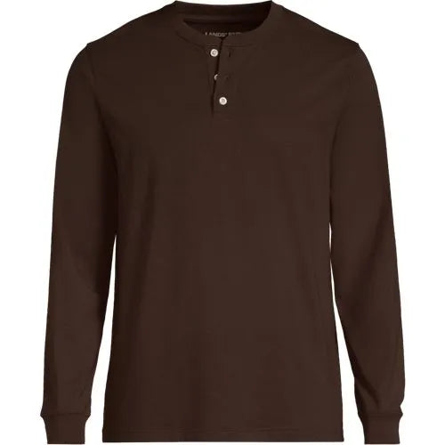 Men's Super-T Long Sleeve Henley Shirt